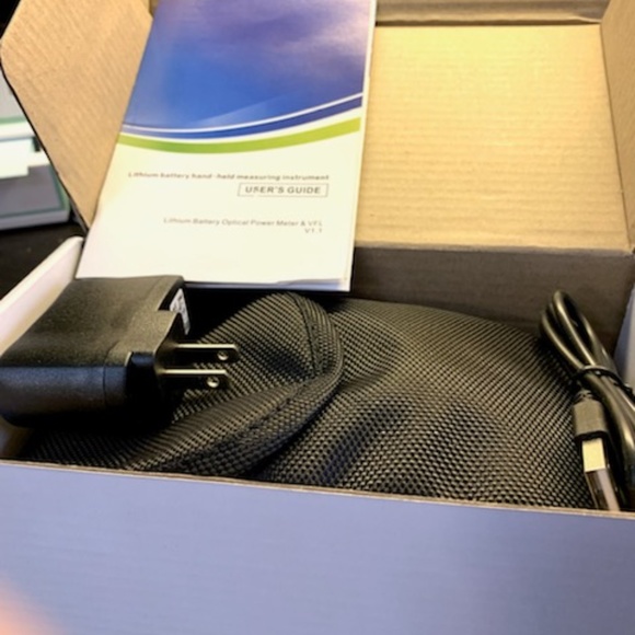 Lithium battery hand held Power Meter & VFL - Picture 3 of 4